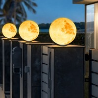 Lampe solaire et filaire pour poteau de clôture, double alimentation, pour jardin, portail, cour, villa, éclairage décoratif
