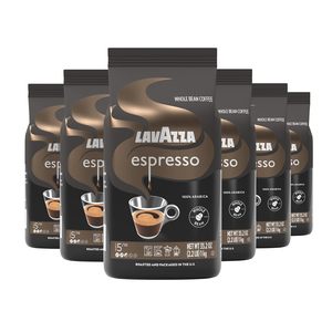 Café en grains entiers Lavazza Espresso, torréfaction moyenne, 100% Arabica, sac de 2,2 lb (lot de 6) - Product Image 3