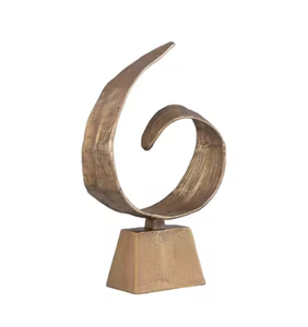 Vente chaude Moderne Sculpture En Métal Statue pour Halloween Décoration dans Salon Bureau Bureau Cafés Restaurants Décor Sculptures - Product Image 4