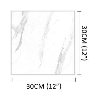 Dalles de sol autocollantes 3D en PVC <span class=keywords><strong>vinyle</strong></span> marbré écologique 300x300mm, imperméables et résistantes à l'usure, pour écoles et centres commerciaux - Product Image 2