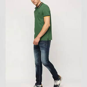 Camisetas Polo lisas informales de manga corta para hombre de estilo personalizado camisetas polo de talla grande de algodón 100% a la venta - Product Image 4