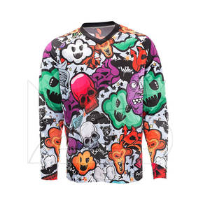 เสื้อเจอร์ซีย์ Skydive สำหรับผู้ชายใส่สบายแบบบางแห้งเร็วชุดโพลีเอสเตอร์ออกแบบได้ตามต้องการ - Product Image 1