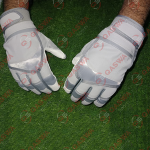 Gants de frappe de baseball souples professionnels personnalisés Gants en cuir de couleur personnalisée de haute qualité - Product Image 5