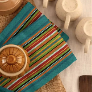 Toallas de cocina de algodón 100%, paquete de 12 de lino tejido de secado rápido para el hogar, hoteles, restaurantes para salsa y golf - Product Image 1