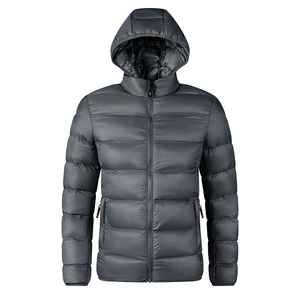 Veste matelassée en toile imperméable pour homme, col montant fin, nouvelle arrivée, prix de gros de haute qualité 2025 - Product Image 3
