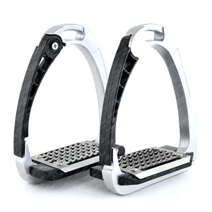 Cliente caballo Seguridad estribo ecuestre Inglés Aluminio estribos de liberación rápida caballo Equitación estribo seguridad Breakaway equipo - Product Image 3