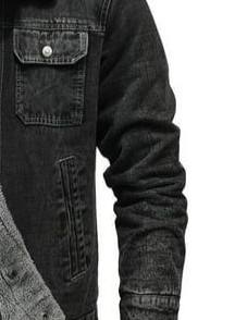 Meilleures tendances de veste en jean pour hommes Distressed Vintage Stylish and Durable Versatilité Maîtriser le look Vestes en jean pour hommes - Product Image 4