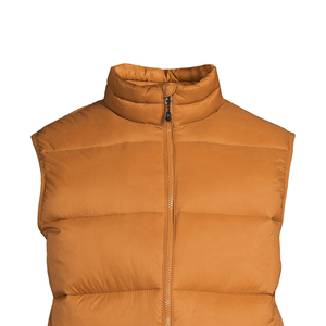 Gilet d'hiver décontracté respirant et confortable de qualité supérieure avec logo personnalisé, fermeture éclair, vente chaude, haute qualité, service OEM pour hommes - Product Image 6