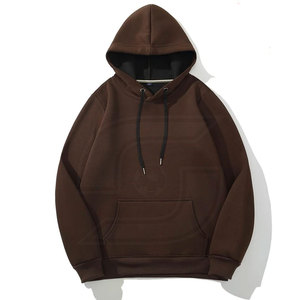 Sudaderas con capucha de invierno personalizadas para hombre con nuevo diseño impreso digital en poliéster/algodón teñido liso - Product Image 1