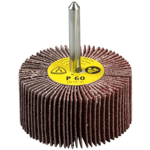 KLINGSPOR KM 613 ใบเจียรแบบพัด 30xH15 มม. ความหยาบ 80 คอรันดัม พร้อมก้าน- 6 มม. แพ็ค 10 ชิ้น - Product Image 3