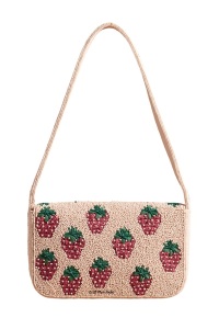 Mini sac à perles de luxe léger sac de banquet en perles de haute qualité fait à la main fermeture à glissière durable élégant grande capacité perle - Product Image 3