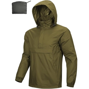 Nouvelle veste d'extérieur imperméable à l'eau Vestes coupe-vent imperméables avec logo personnalisé Vestes pour hommes de grande taille - Product Image 1