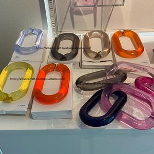 Adornos de Pared de Cadena Acrílica Moderna Hechos a Mano, Artículo Decorativo para el Hogar Personalizado y Enlazado, Resina Adorable para Diwali - Product Image 6