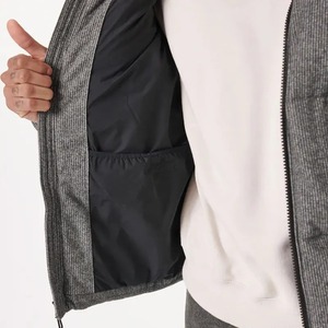 Chaqueta de Invierno para Hombre con Logotipo Personalizado OEM, de Alta Calidad, Transpirable, Cortavientos, Acolchada, con Cuello Alto, Cálida - Product Image 6