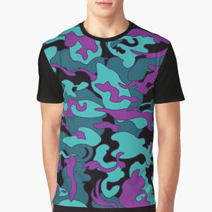 Digital Camo Gamer Jersey Diseño personalizado para equipos de eSports y streamers Neon Style Gamer Jersey - Product Image 2