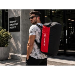 Sac de sport Dominance grand format pour garçons, résistant à l'eau, en Oxford, avec compartiment à chaussures - Product Image 6
