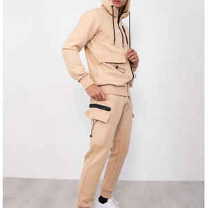 OEM vente en gros personnaliser top vente Streetwear ensemble de survêtements coupe-vent survêtements d'hiver pour hommes - Product Image 3