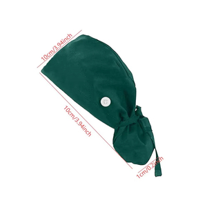 Gorro Quirúrgico de Algodón con Logotipo Personalizado, Gorro de Enfermera con Tiras Ajustables, Gorro Quirúrgico de Algodón con Estampados - Product Image 5