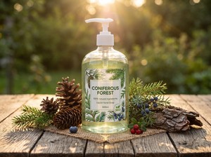 Savon Gel pour les Mains Magnolia Blanc Forêt Conifère 500ml Formule Élégante pour les Amateurs de Jardin et de Légumes Fabriqué en Russie - Product Image 6