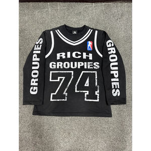 Camisetas de moda de verano para hombres, camisetas de calle hechas a medida de alta calidad, camisetas para hombres a granel - Product Image 4