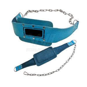 High Quality Customized Heavy Duty Comfortable Weightlifting Dip Steel <b>Chain</b> Leather Belt Non-Slip Eco-Friendly Sustainable - Product Image 6