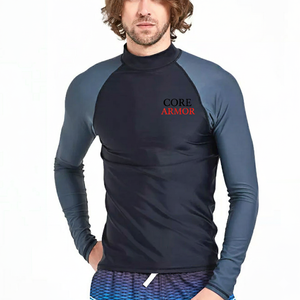 Camiseta Deportiva de Látex con Logotipo Bordado Personalizado de Tendencia, Secado Rápido, Transpirable, Personalizada OEM, Ropa Deportiva de Fitness - Product Image 1