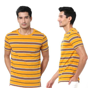 Camiseta informal de algodón de manga corta con cuello redondo para hombre, camiseta ligera, perfecta para el verano, atuendo diario y uso cómodo - Product Image 6