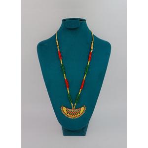 Martasha Designer UAE Jewelry Set Goldplated Ramadan Special para compromiso de boda collar de aleación y pendiente estilo islámico - Product Image 1