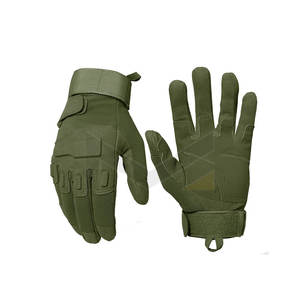Vente en gros Nouveautés Gants tactiques à doigts entiers en cuir Gants tactiques de sécurité pour écran tactile de montagne pour l'extérieur - Product Image 1