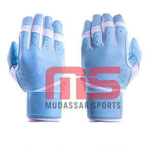 Gants de frappe de baseball unisexes vente en gros de haute qualité sur mesure poignée durable engrenages de sport - Product Image 4