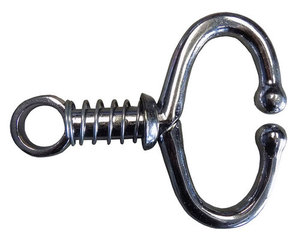 Support de plomb de taureau robuste avec instruments de retenue à ressort utilisation en acier inoxydable chirurgical vétérinaire pour animaux Pakistan - Product Image 2