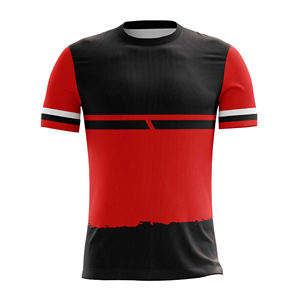Professional Sports Wear Soccer Jersey for Adults 2024 Wholesale Price Solid Color Sublimation <b>Football</b> Shirt - Product Image 1