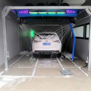 เครื่องล้างรถอัตโนมัติแบบอุโมงค์แรงดันสูง 150 บาร์ ระดับมืออาชีพ พร้อมอุปกรณ์เสริม <span class=keywords><strong>Siemens</strong></span> แบบไร้สัมผัส สำหรับปั๊มน้ำมัน - Product Image 5