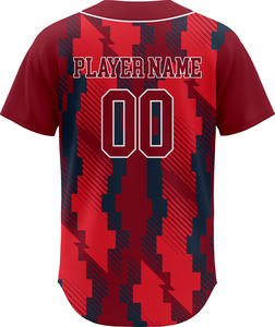 100% Polyester Customized Men Baseball Jersey Uniform Design Your Own Baseball Uniform For Sale - Product Image 3