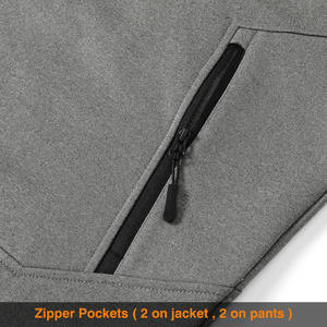 Pantalon de survêtement à capuche de qualité supérieure Ensemble 2 pièces Sports Impression personnalisée Logo Jogger Ensembles Survêtements pour hommes Survêtements unisexes - Product Image 4