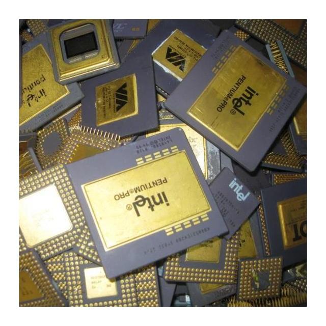 Bulk Gold Recovery Ceramic CPU Scrap Supplier Wholesale Buyers IC Chips Processors Recycling Export High Yield Material