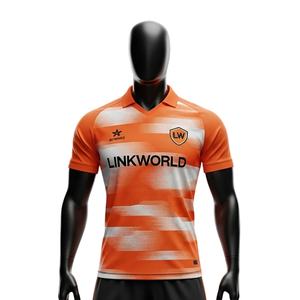 ออกแบบเอง เสื้อฟุตบอลทีมสโมสร คุณภาพสูง 100% โพลีเอสเตอร์ แบบซับลิเมชั่น สำหรับทุกเพศ ฤดูใบไม้ร่วง แขนสั้น แห้งเร็ว - Product Image 4