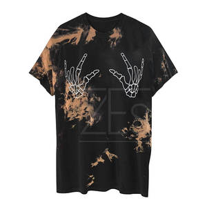 เสื้อยืดกราฟิกโอเวอร์ไซส์สำหรับผู้หญิงพิมพ์โลโก้ผ้าฝ้ายโอเวอร์ไซส์ออกแบบได้ตามต้องการ - Product Image 2