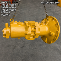 708-2L-00500 708-2L-00460 708-2L-00300 PC200-6 PC200-5 Ensemble de pompe hydraulique principale Pompe à piston HPV95 Pièces de rechange pour excavatrice