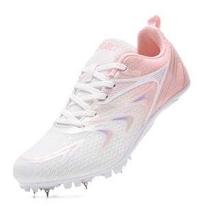 Zapatillas de <span class=keywords><strong>Atletismo</strong></span> Profesionales Unisex Ligeras y Duraderas con Tacos para Pista y Campo, Suela de TPU y Parte Superior de Malla Transpirable - Product Image 3