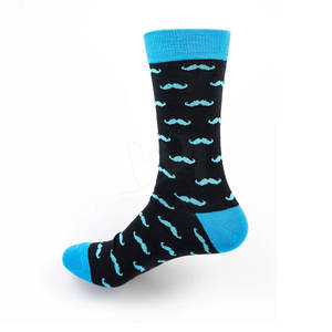 Chaussettes de sport décontractées respirantes, dernier design, best-seller, service OEM, vente en gros, faible MOQ, chaussettes longues et douces pour hommes - Product Image 1