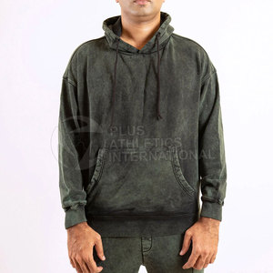 Cómodas sudaderas con capucha de lavado ácido para hombres, Sudadera con capucha mezclada de algodón para hombres, gimnasio y ropa al aire libre, sudaderas con capucha de lavado ácido de estilo Vintage para hombres - Product Image 1