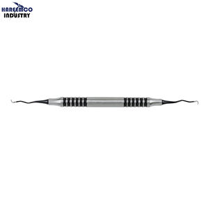 Curetas Gracey de Titanio para Implantes Dentales, Instrumentos Dentales Manuales de Doble Extremo 11-12, Aprobados por CE e ISO - Product Image 1