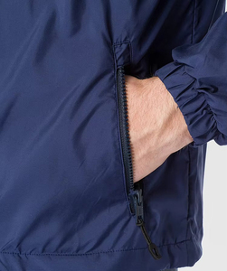 2025 veste d'entraîneur en toile pour hommes personnalisée avec col montant vêtements de saison d'hiver de haute qualité Service OEM positionnement du Logo avant - Product Image 3