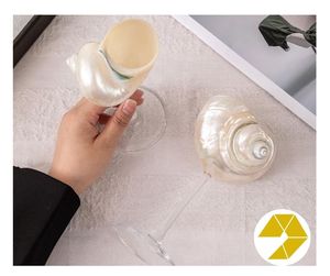 Coquillage Verre À Vin Côtier Vietnam Fabriqué Conque Martini Tasse Coquillage Verre À Vin Mariages Fêtes Unique Plage Décor Idée Cadeau - Product Image 6