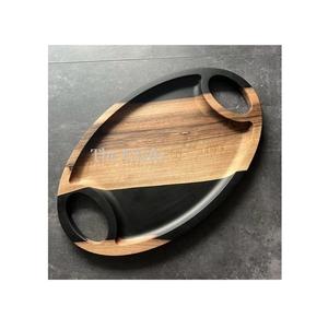 Wooden <b>Dessert</b> Dry Fruits Plate Customized Size And Shape Chocolates Serving Plate At Cheapest Price - Product Image 6