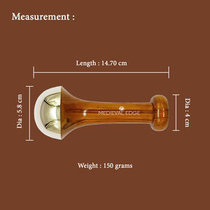 Baguette Kansa ayurvédique de meilleure qualité pour le massage complet du corps Original de l'usine indienne pour équilibrer les doshas atténuant le stress - Product Image 6