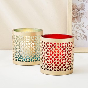Candelabro de Metal Votives de hierro, decoración navideña para el hogar, candelabros, molde de vela de lujo hecho a mano de alta calidad - Product Image 1