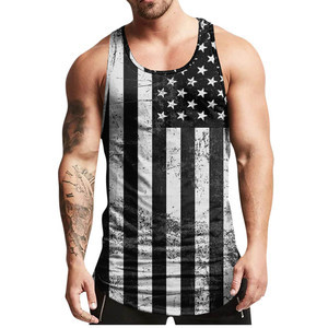 Camiseta sin mangas deportiva de punto sólido con diseño de cabeza de toro para hombre, de secado rápido, transpirable, para correr y entrenar, nueva colección de verano 2026 - Product Image 4