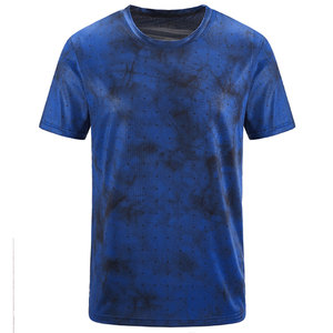 OEM-camisetas de algodón de alta calidad para hombre, camisetas con estampado de logotipo personalizado, Camiseta lisa de cuello redondo, 2022 - Product Image 2